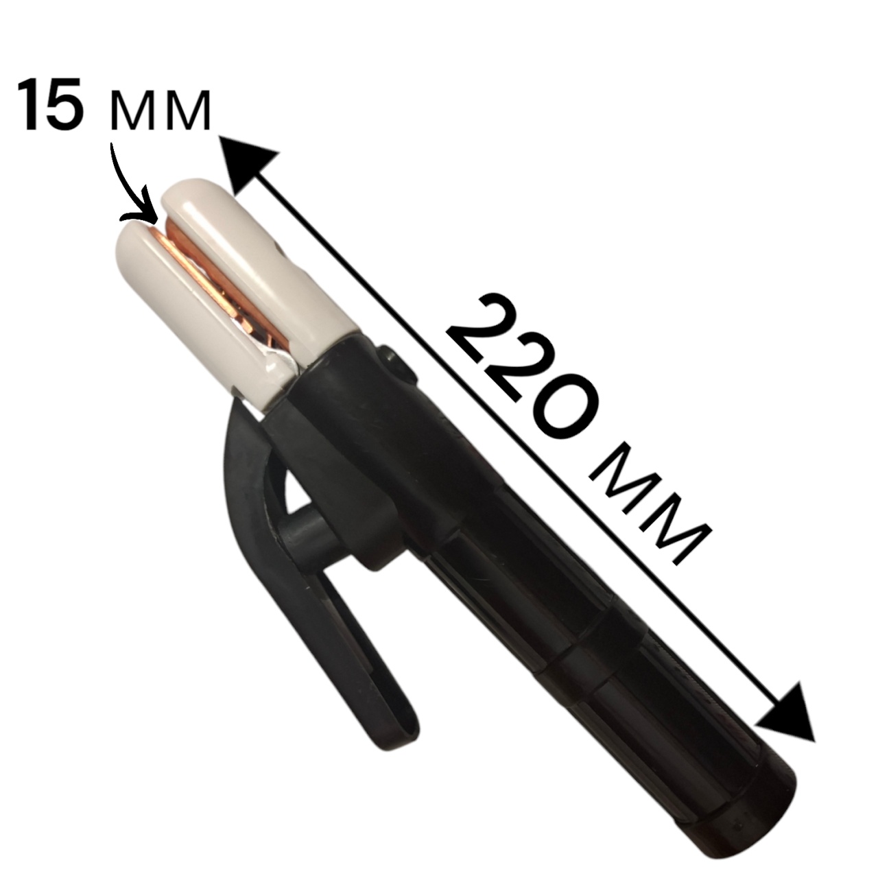 электродержатель 300 a, медь, 45/90/180⁰, рукоять термопластик, эконом, "maximum" mx 06157 (2063) оптом