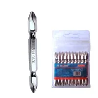 Набор бит кованых PH2, 65 мм, 10 штук, "TOYO" (2688)