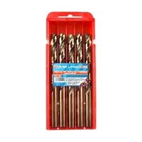 Сверла по металлу кобальтовые 9,5 мм, 5 шт., HSS CO, P6M5K5, "MAXIMUM" MX 10093